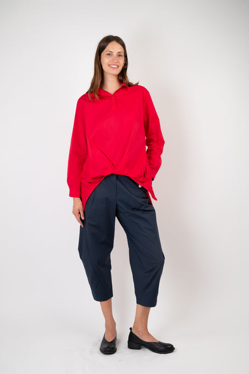 Camicia con trama frontale Giulia